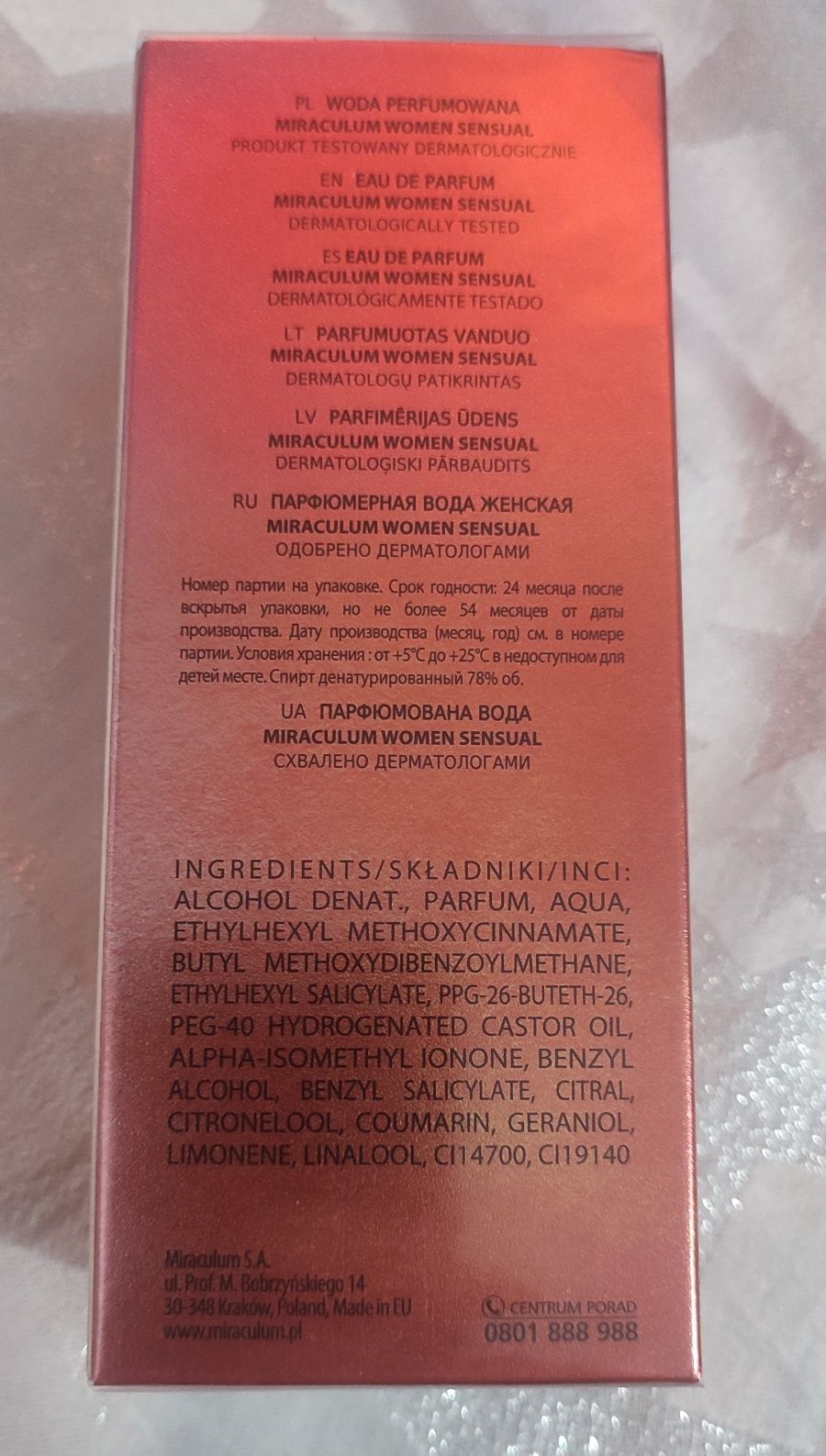 Perfumy Miraculum Sensual