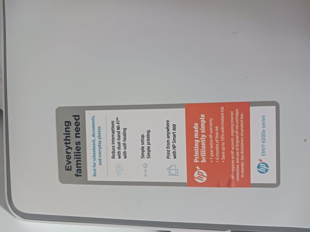 Drukarka hp 6000e