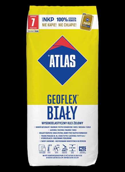 ATLAS GEOFLEX BIAŁY klej wysokoelastyczny C2TE - opakowanie 25 kg