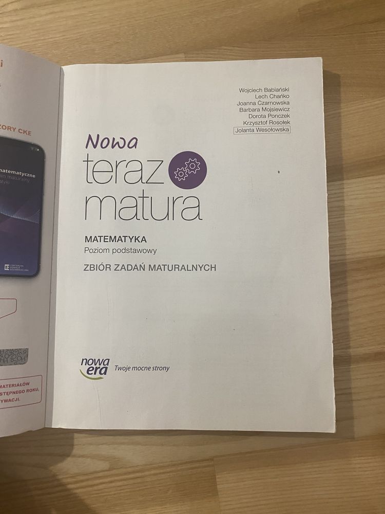 Zbior zadań maturalnych Nowa teraz matura Matematyka poziom podstawowy