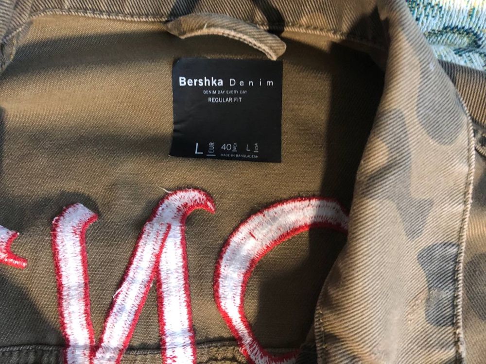 Джинсовка Bershka