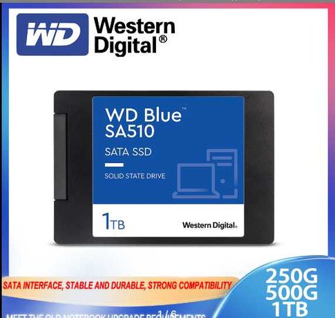 SSD WD Blue S510 2.5" 3D NAND 250-1TB Новый Гарантия_2700