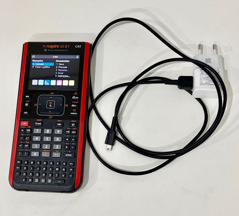 Calculadora gráfica Texas Nspire CAS Cx II-t + Carregador