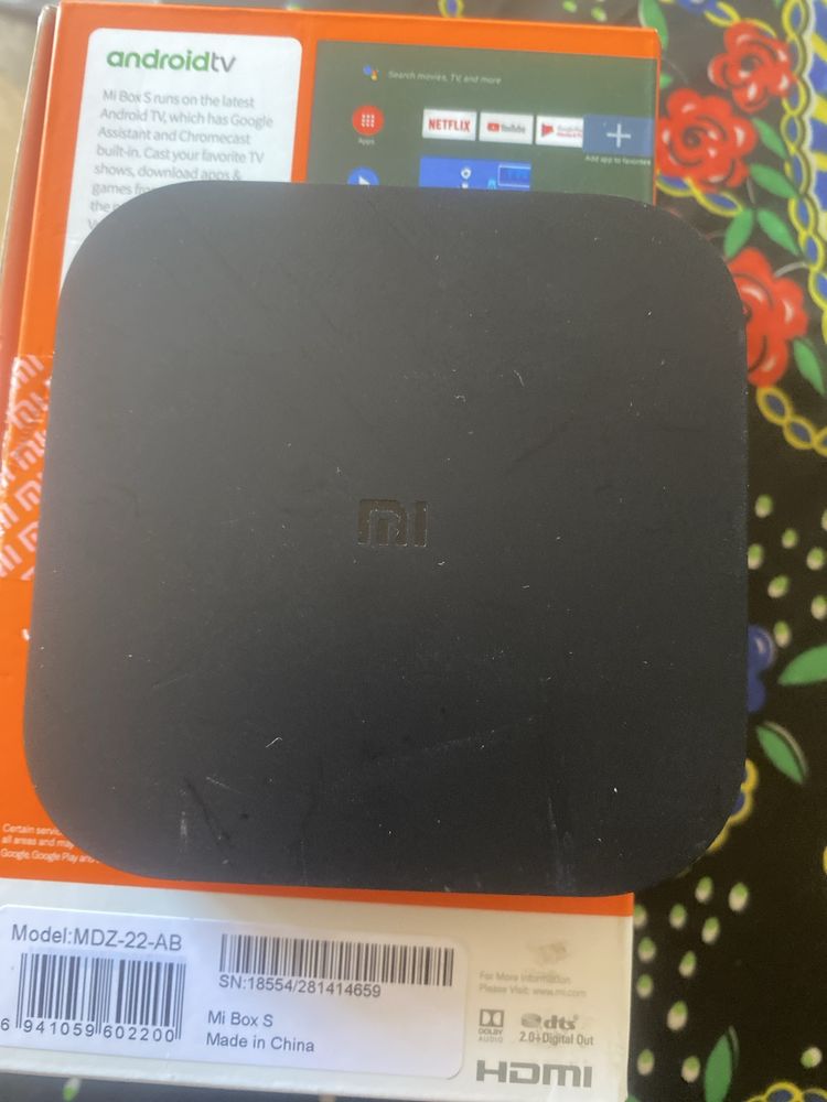 Box  -Mi Box (S) 4KUltra HD ( 3 geracao )