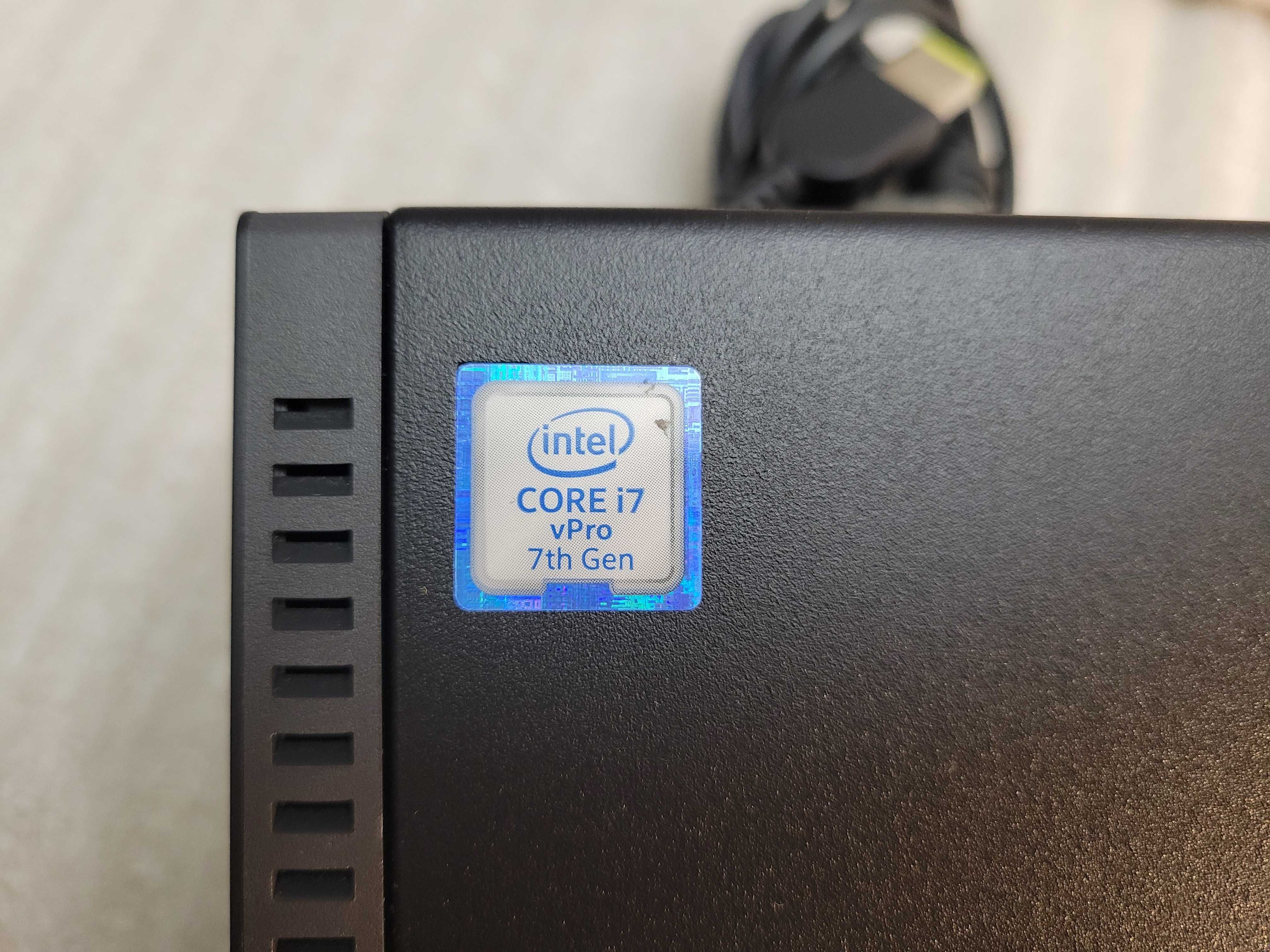 Lenovo ThinkCentre M910Q i7-7700T 8/128GB m.2 NVMe SSD WiFi неттоп