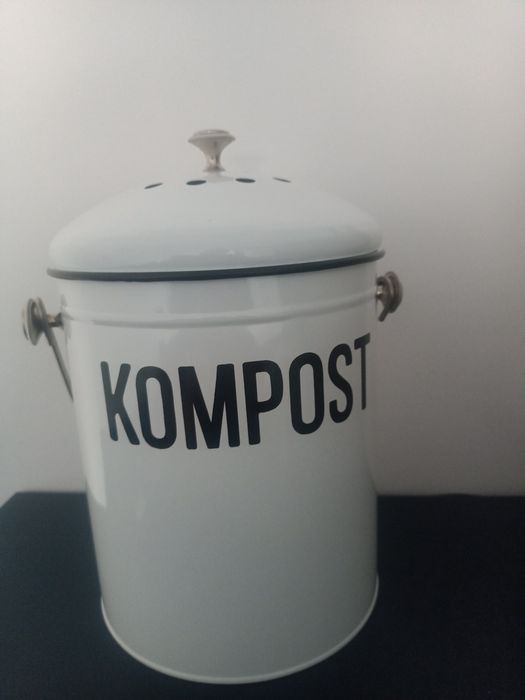 Kompostownik Okodo z filtrem węglowym pojemnik na odpady 5 litrów