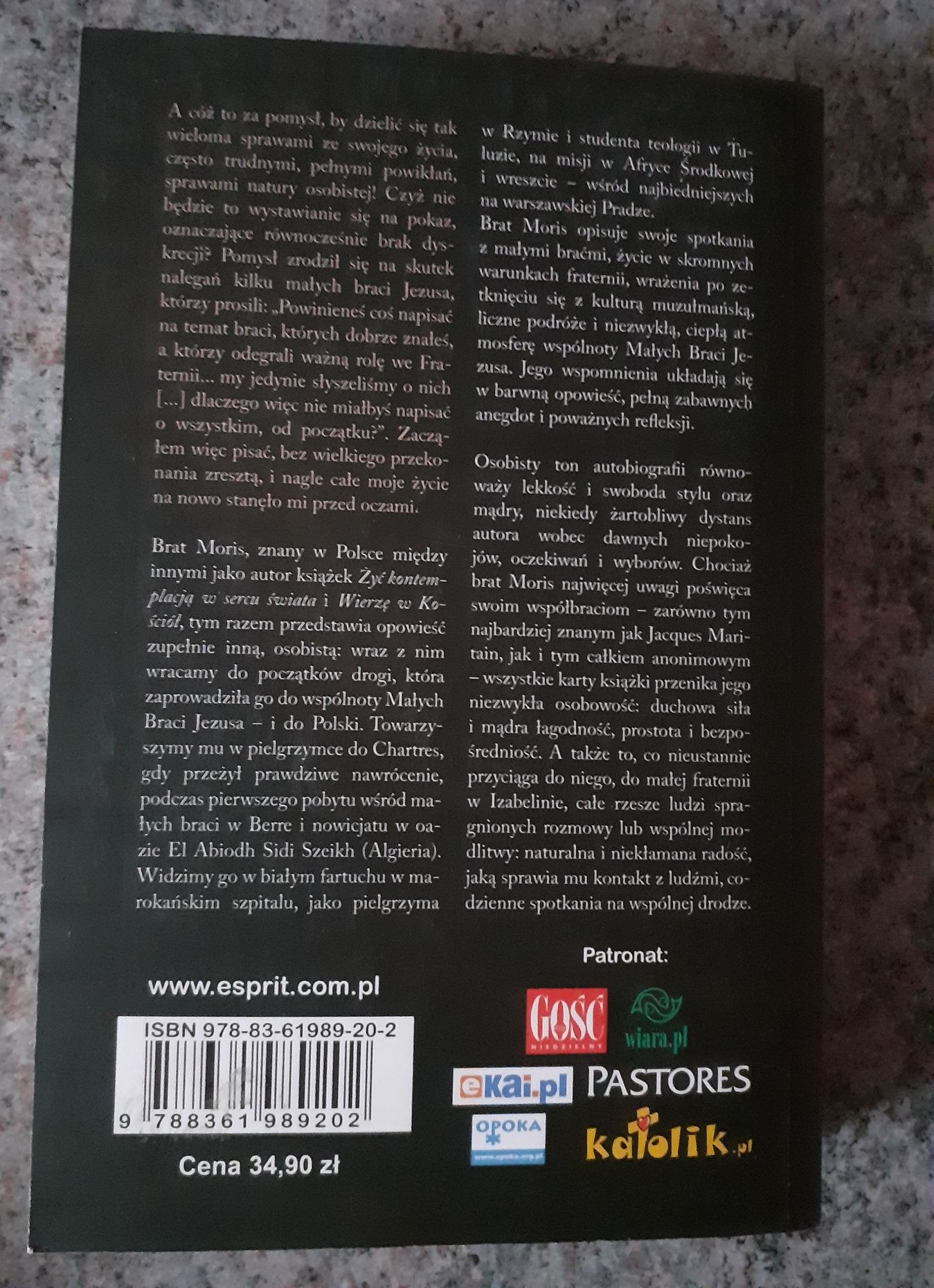 Brat Moris - Z powodu Jezusa i Ewangelii. Autobiografia JAK NOWA