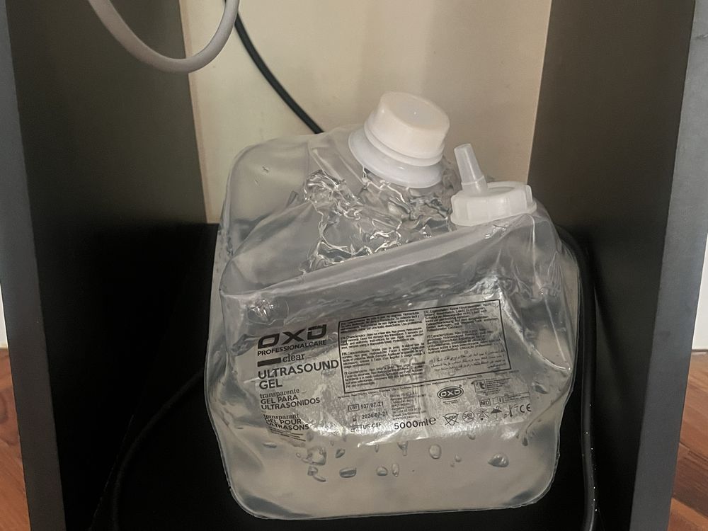 Gel condutor de 5 litros para uso profissional