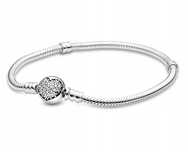 Bransoletka srebrna 19 cm do Pandora Charms B117