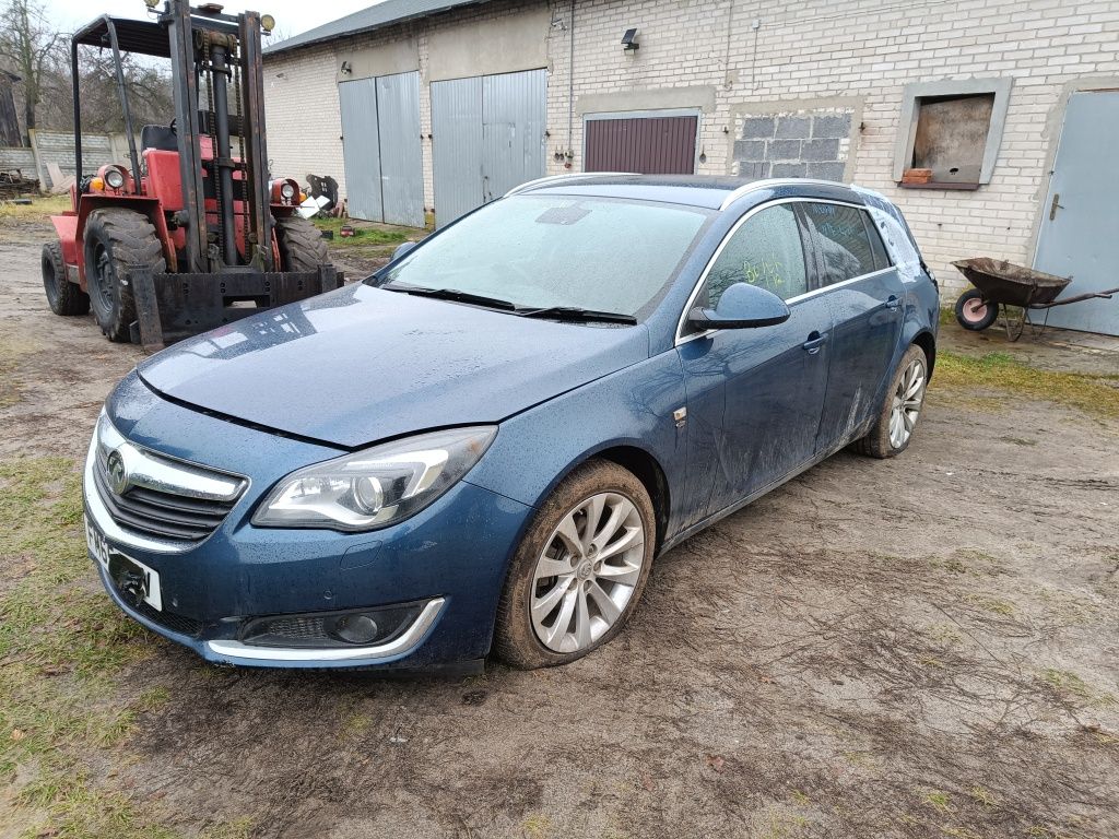 Karoseria Opel Astra Lift LCI Z22W Niebieski Maska Zderzak Błotnik