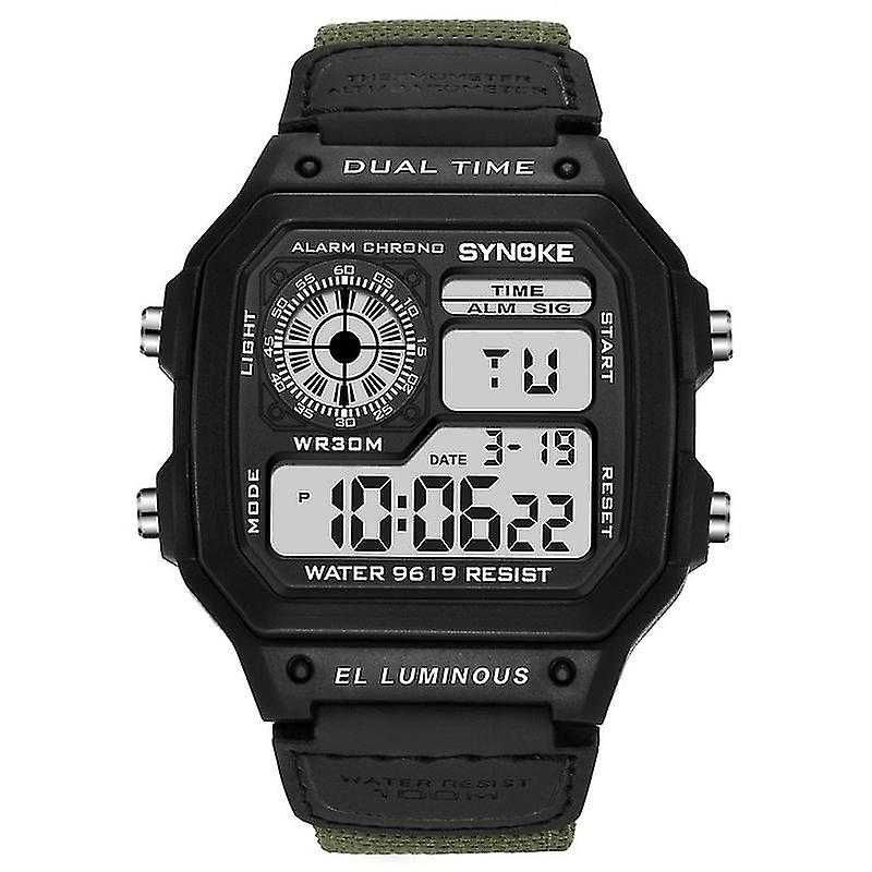 Synoke 9619b - Wodoodporny zegarek cyfrowy 30M ! Wartość ~250zł!