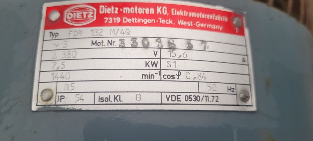 Piec do suszarni  wentylator 7,5kW Rako