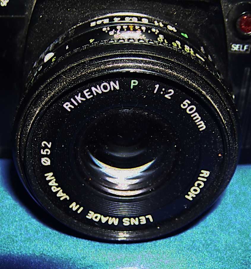 Aparat Ricoh XR-20 SP Program + Rikenon P 50 mm 1:2