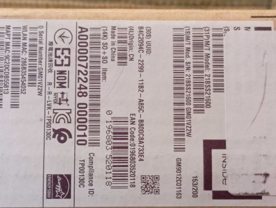 Lenovo ThinkPad T14s Gen 3 14"