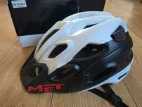 Kask rowerowy MTB MET Lupo L 59/62 cm lampka MET