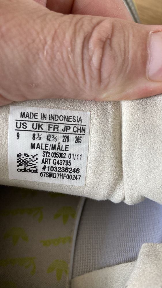 Buty Adidas model vespa malo uzywane nie przepocone
