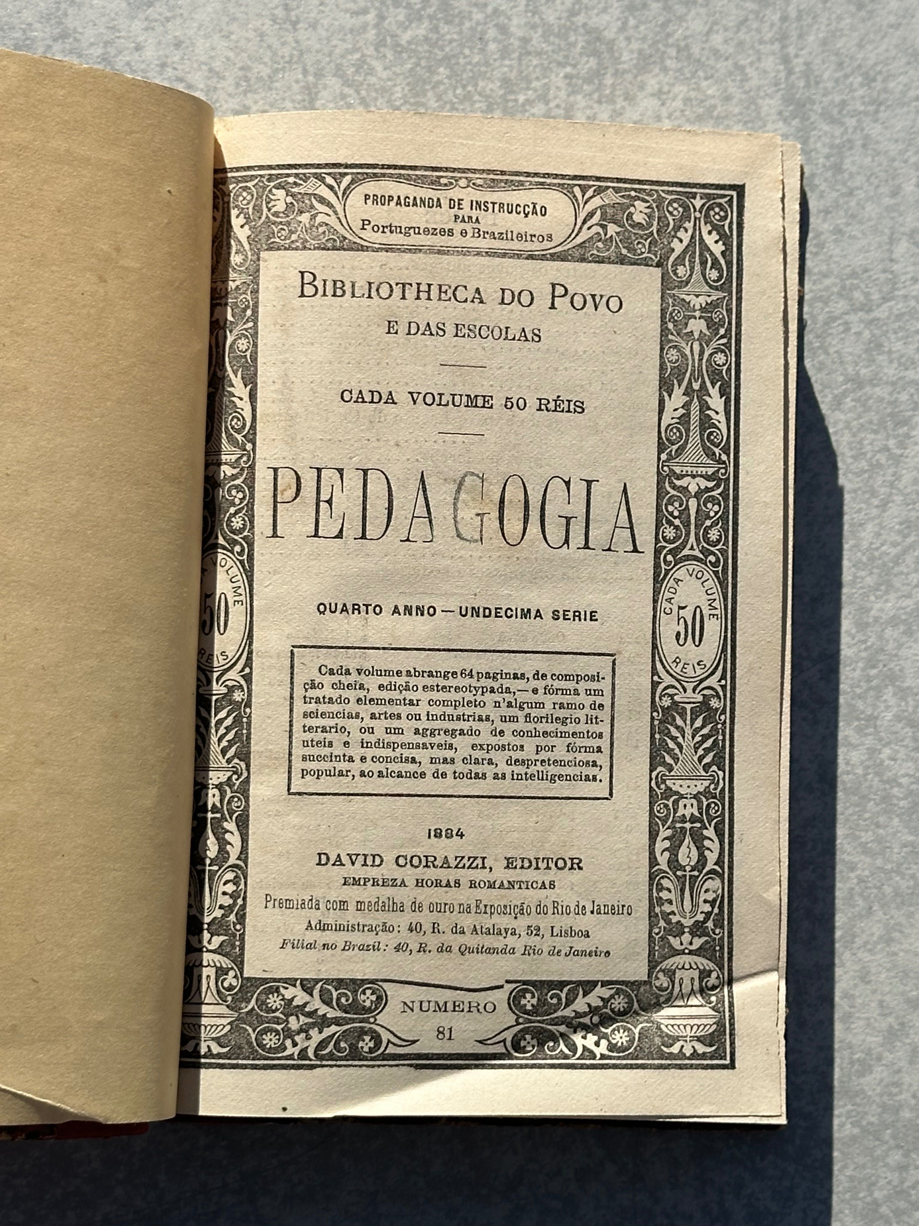 Bibliotheca do Povo e das Escolas - Fascículos 81 a 88