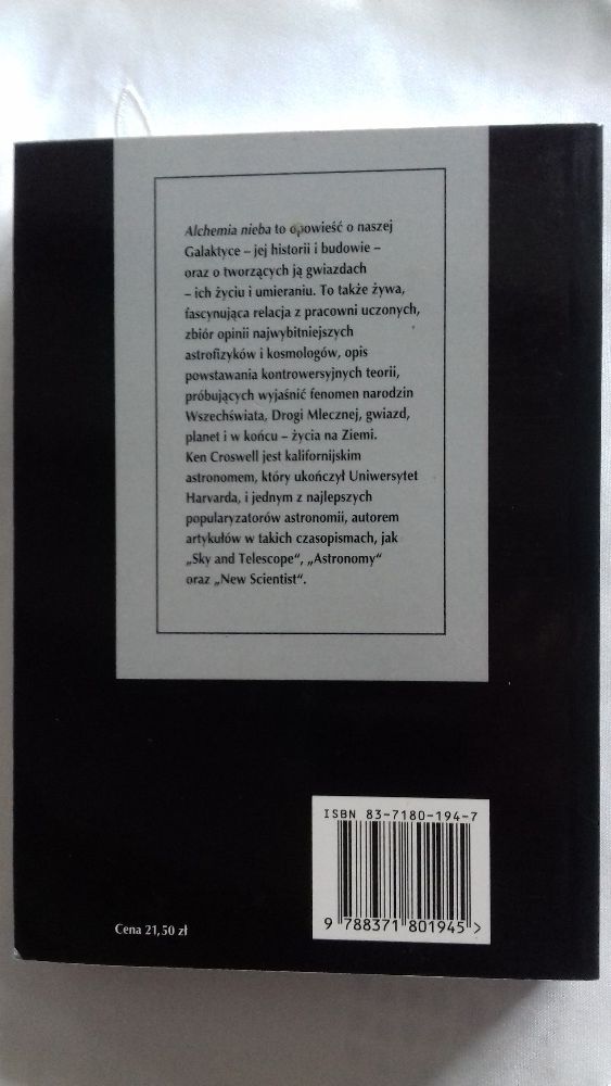 Alchemia Nieba. Ken Croswell