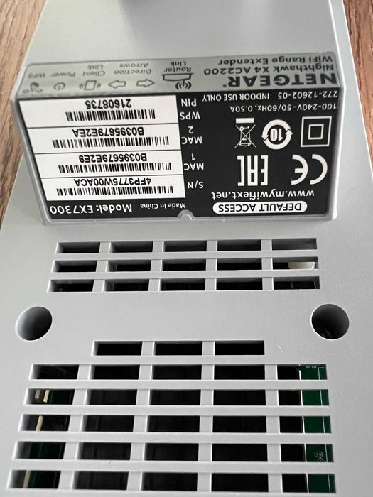 Netgear Nighthawk X4 AC2200 Model EX7300 Amplificador de sinal Wifi