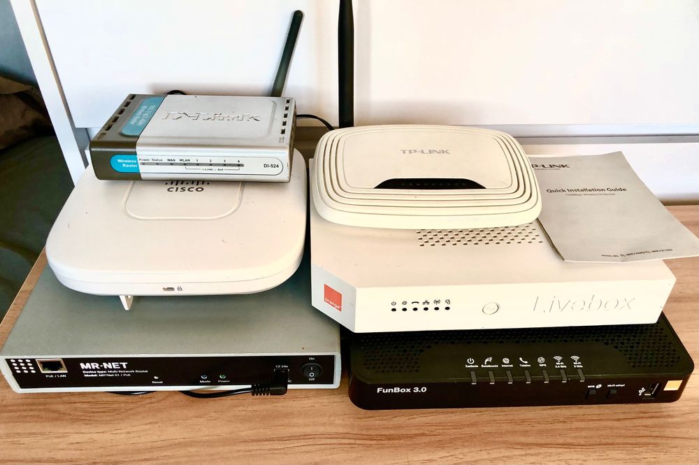 Modem ,router 6 szt do wyboru, po 50 zł za każdy. Proszę czytać opis.