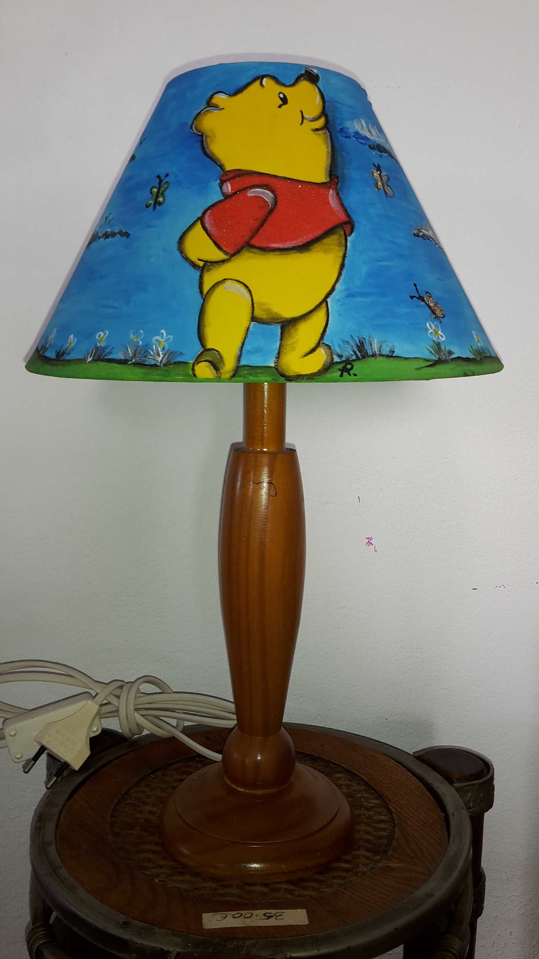Candeeiro Winnie The Pooh