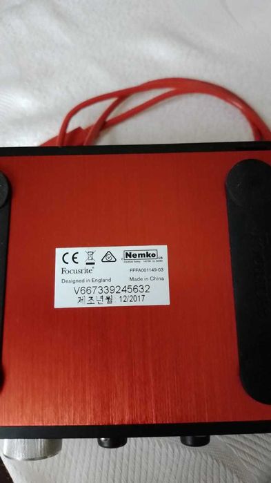 Звукова карта Focusrite Scarlett Solo 2 gen