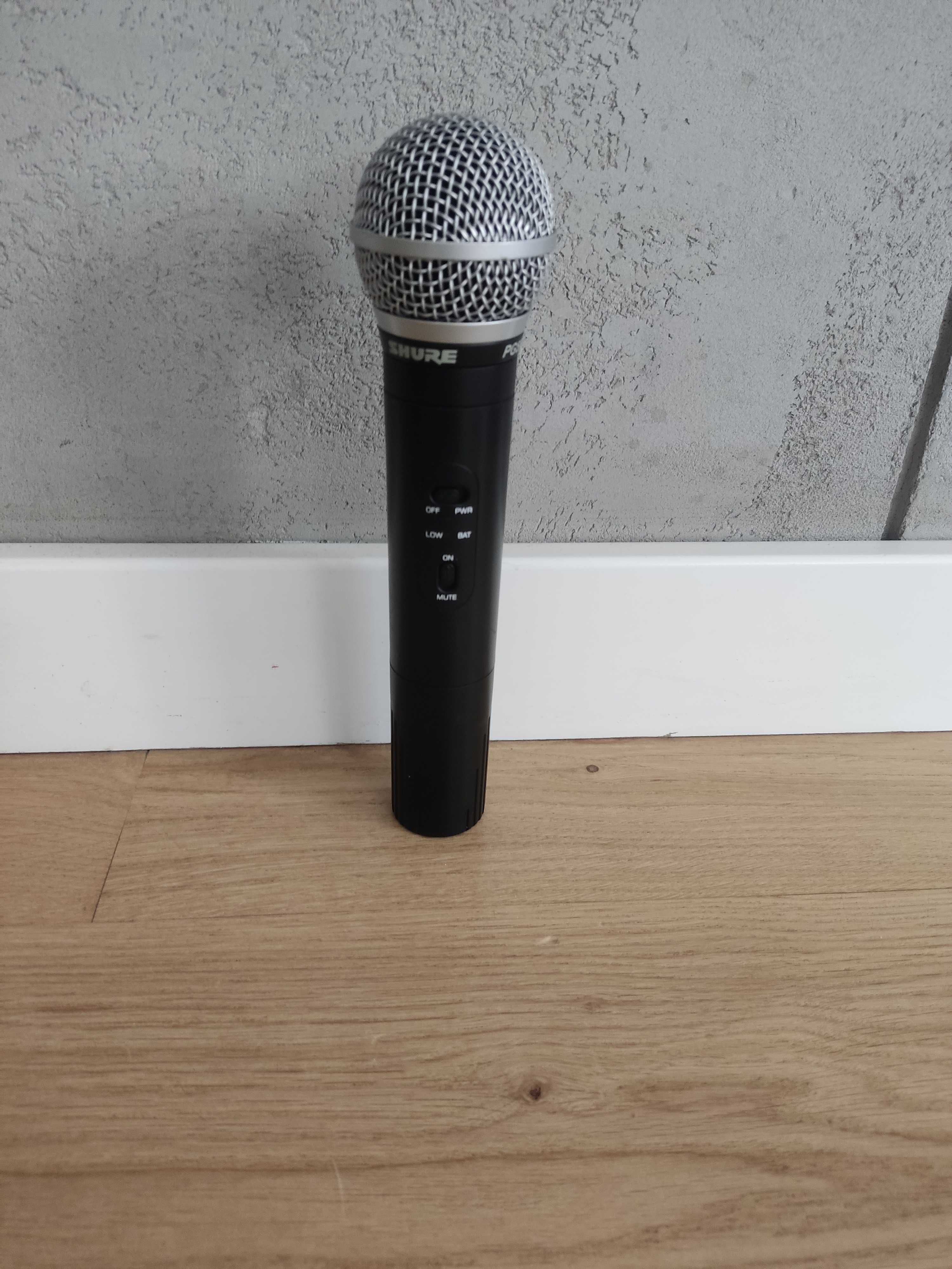 Nadajnik Shure T3-W plus mikrofon shure PG58