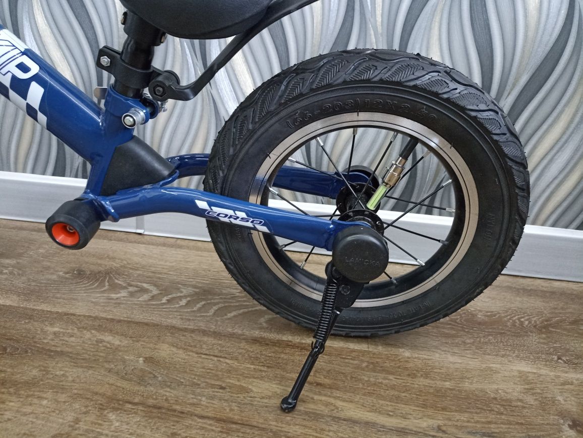 Велобіг для дітей Corso "Skip Jack" 93307 сталева рама, колесо 12