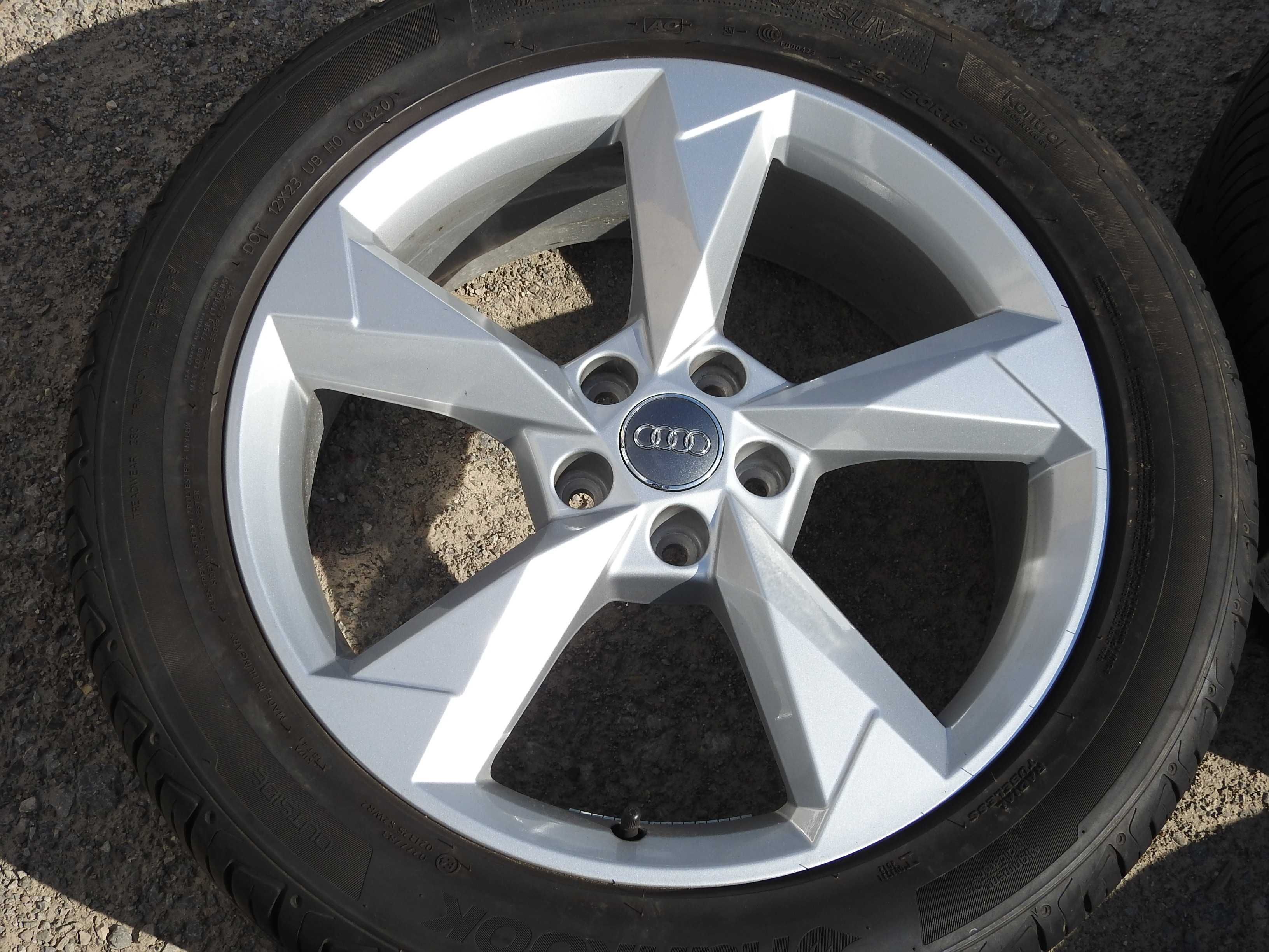 4x FELGI ALU 5x112r19 AUDI Q3 ORYG 83A ET43 JAK NOWE Demo 21rok