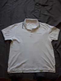 T-shirt piere cardin, bluzka z kołnierzykiem