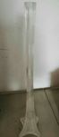 Solitário em vidro baço