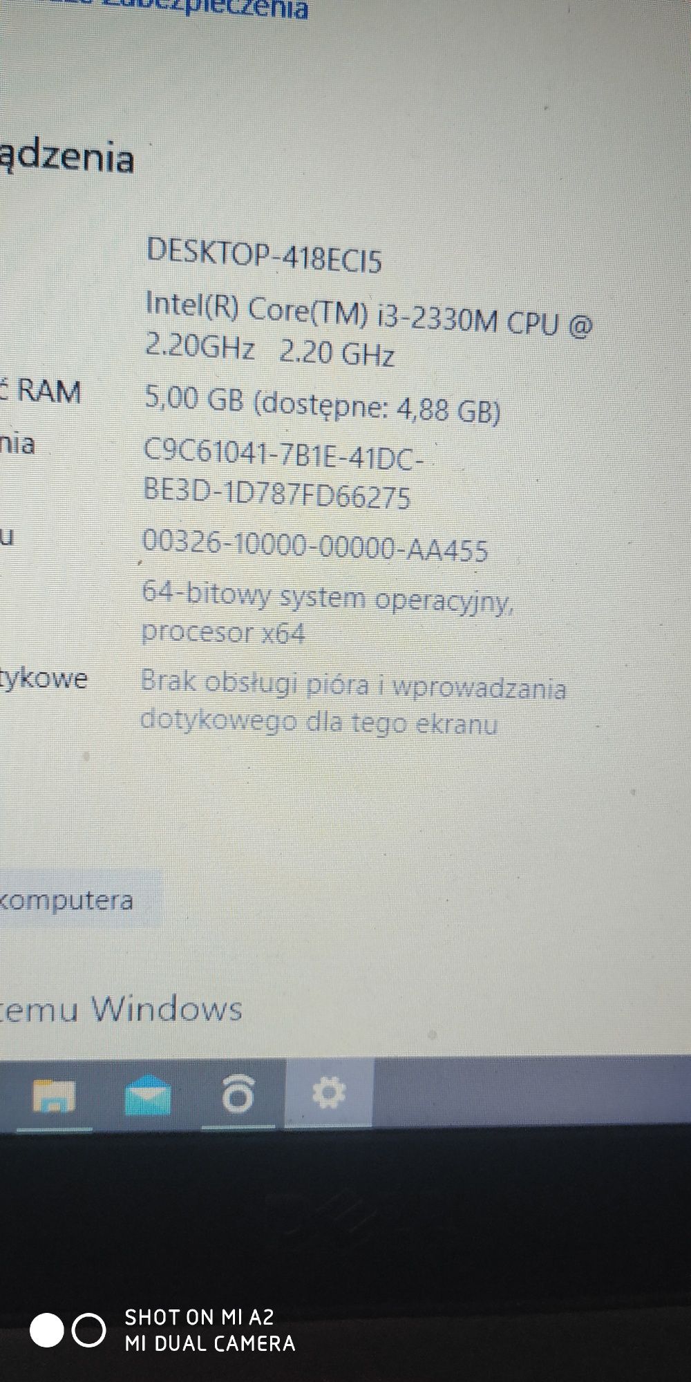 Poręczny laptop Dell 6420