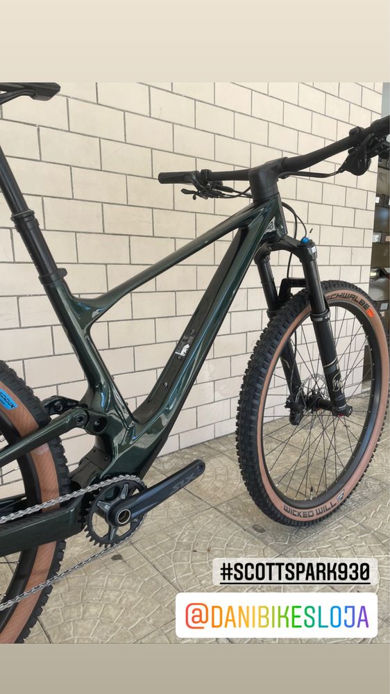 BICICLETA SCOTT SPARK 930 WAKAME GREEN