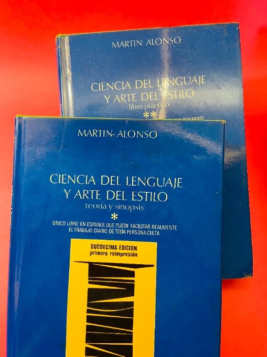 Ciencia del Lenguaje y Arte del Estilo Vol. I-II - Martin Alonso