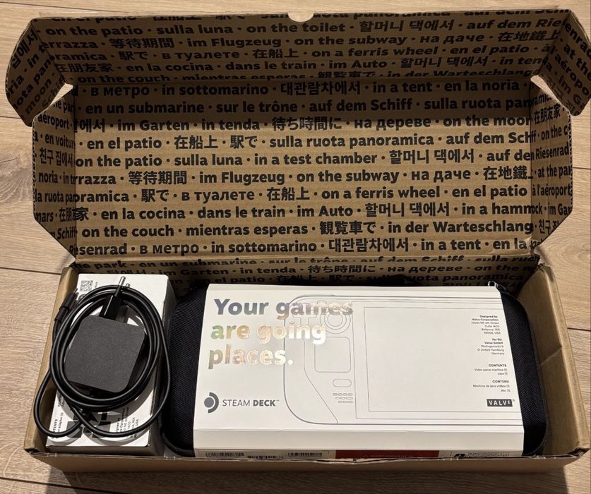 Steam deck 256 GB stan idealny