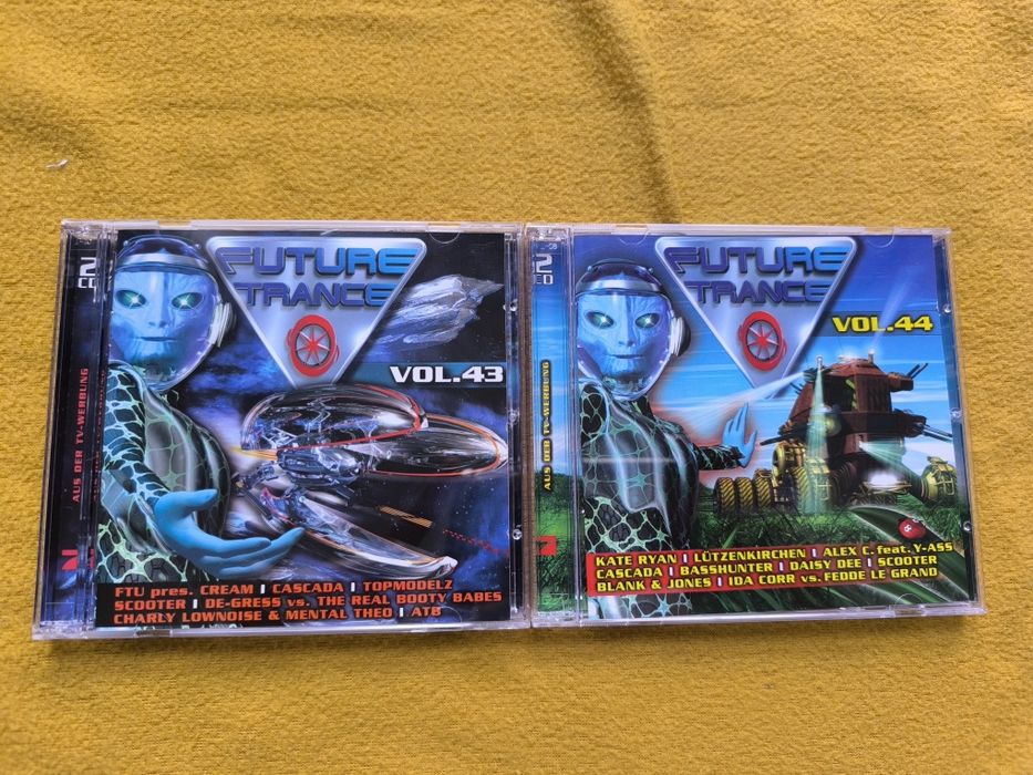 FUTURE TRANCE vol.43, vol.44 dwa albumy w stanie perfekcyjnym