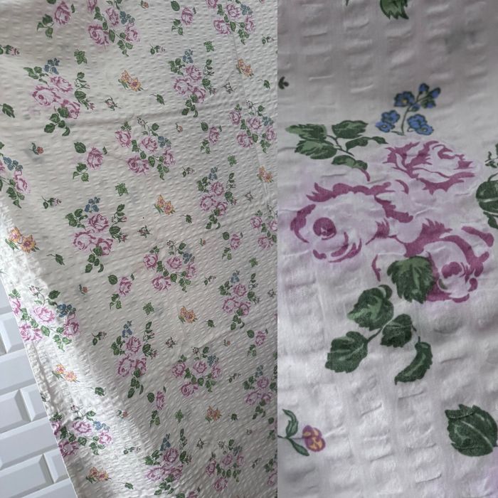 Pościel poszewka na kołdrę bawelna kora kwiaty kwiatki boho ecru róż