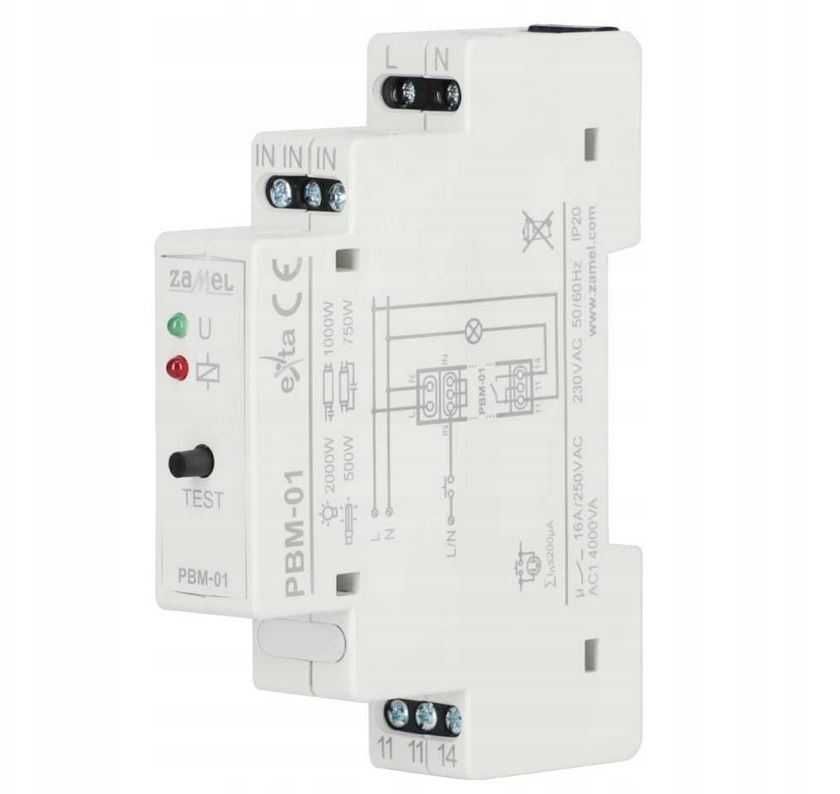 Przekaźnik bistabilny PBM-01 Exta Zamel 24V