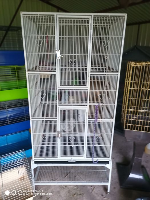 Sprzedam klatkę wolierke dla papug