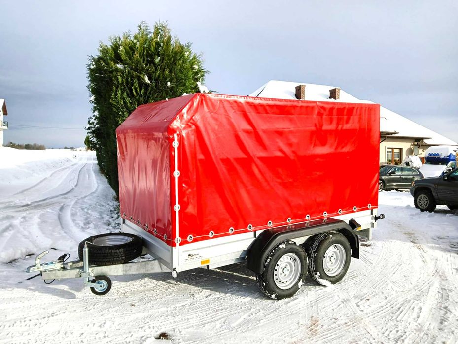 Wypożyczalnia Diament Przyczepa 306x156x40+120 DMC 750KG