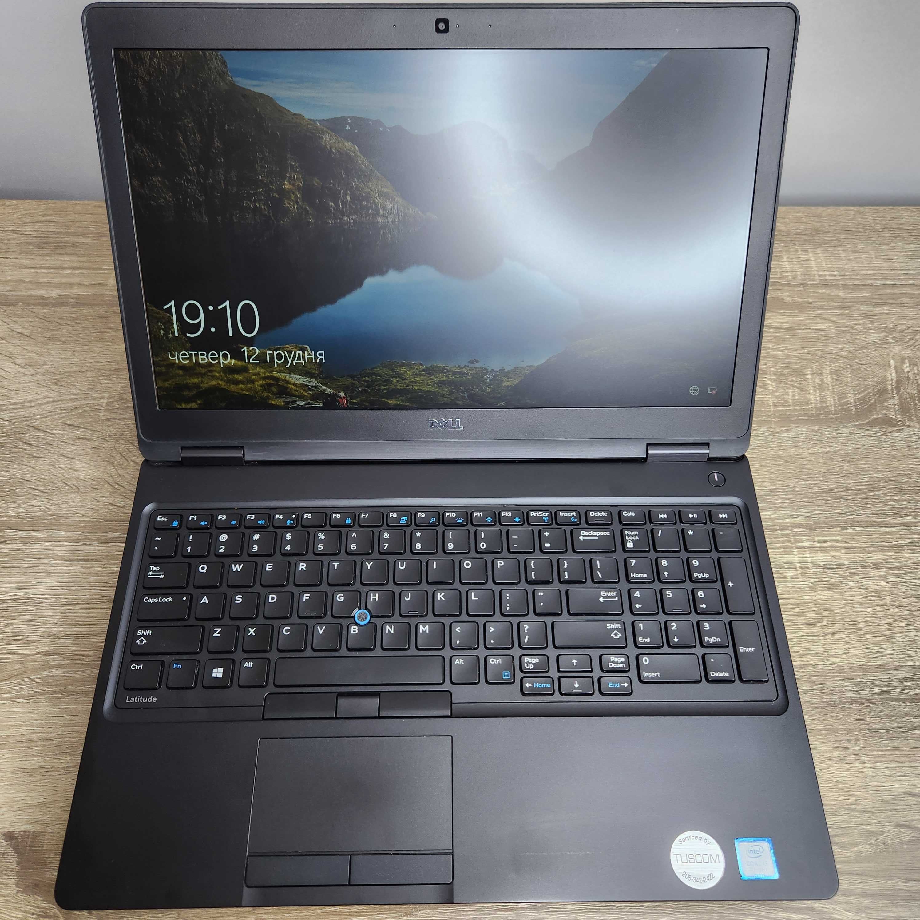 Dell Latitude 5580 / Core i5 / RAM 8 GB / 240 GB SSD / 15.6 дюймів