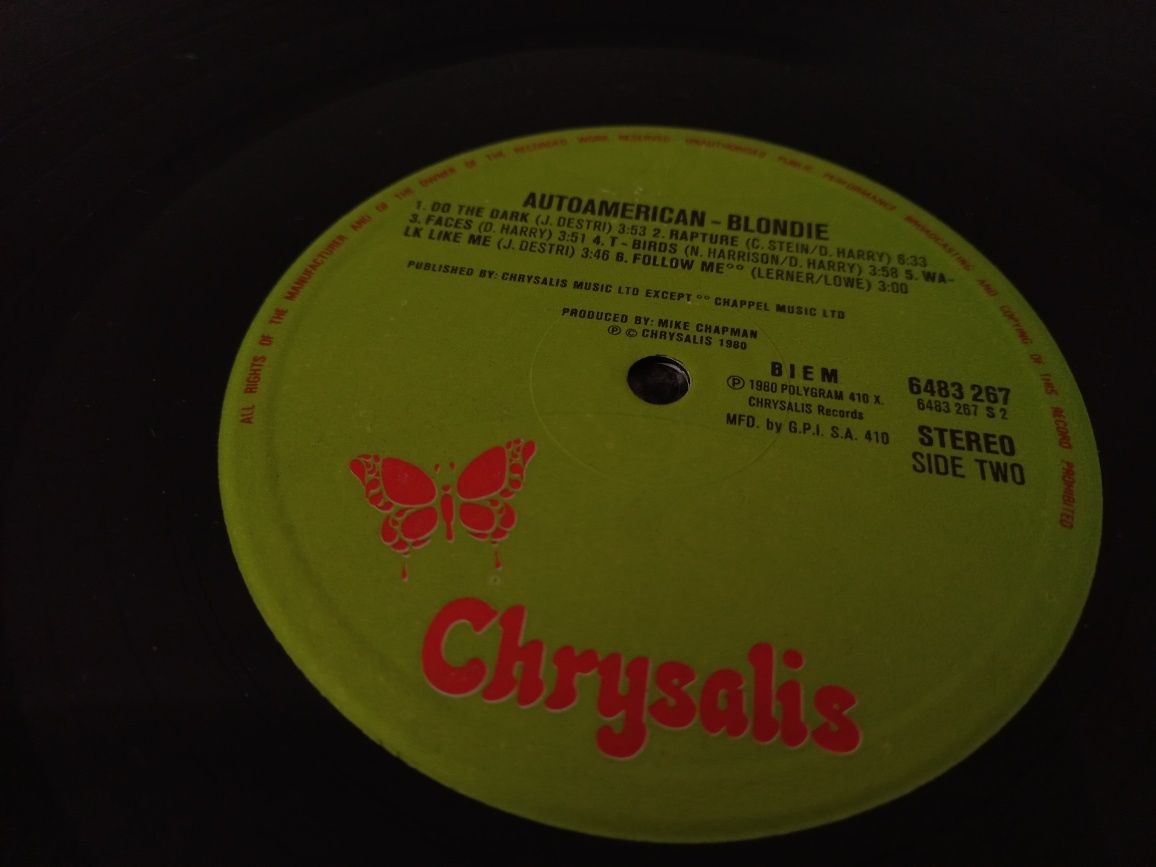 Płyta vinylowa- Blondie "AutoAmerican"