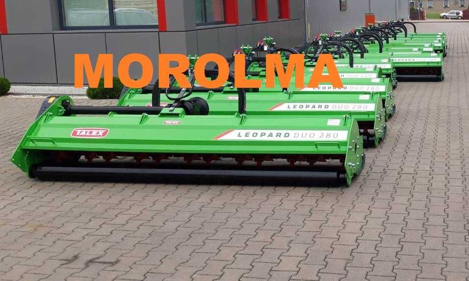 Kosiarka bijakowa na kukurydzę mulczer Talex Leopard 2,0 m 2,5 m 2,8 m