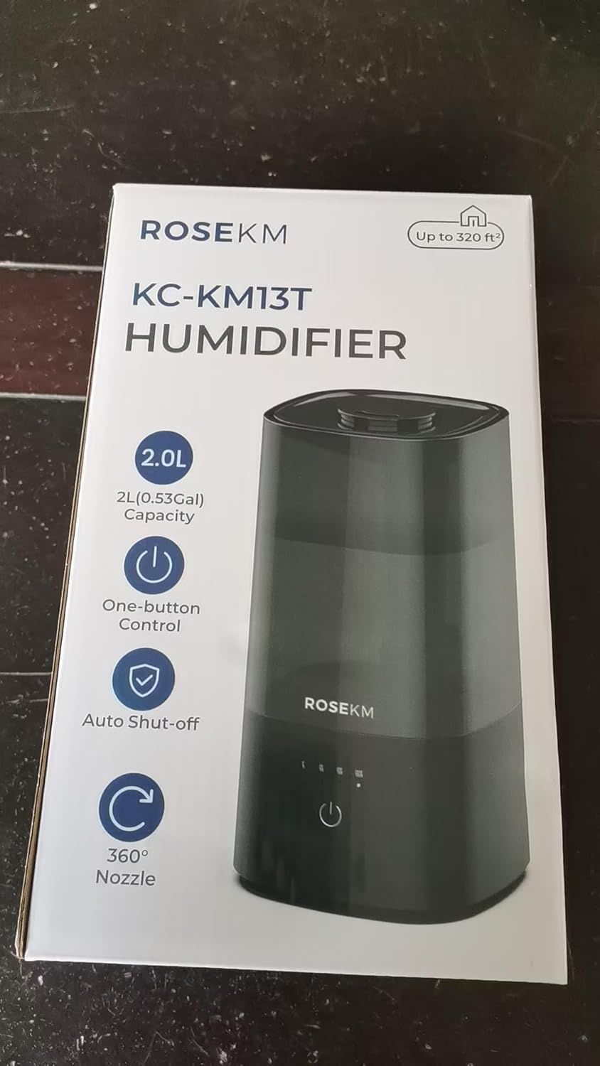 Rosekm nawilżacz powietrza do sypialni, nawilżacz powietrza do domu,