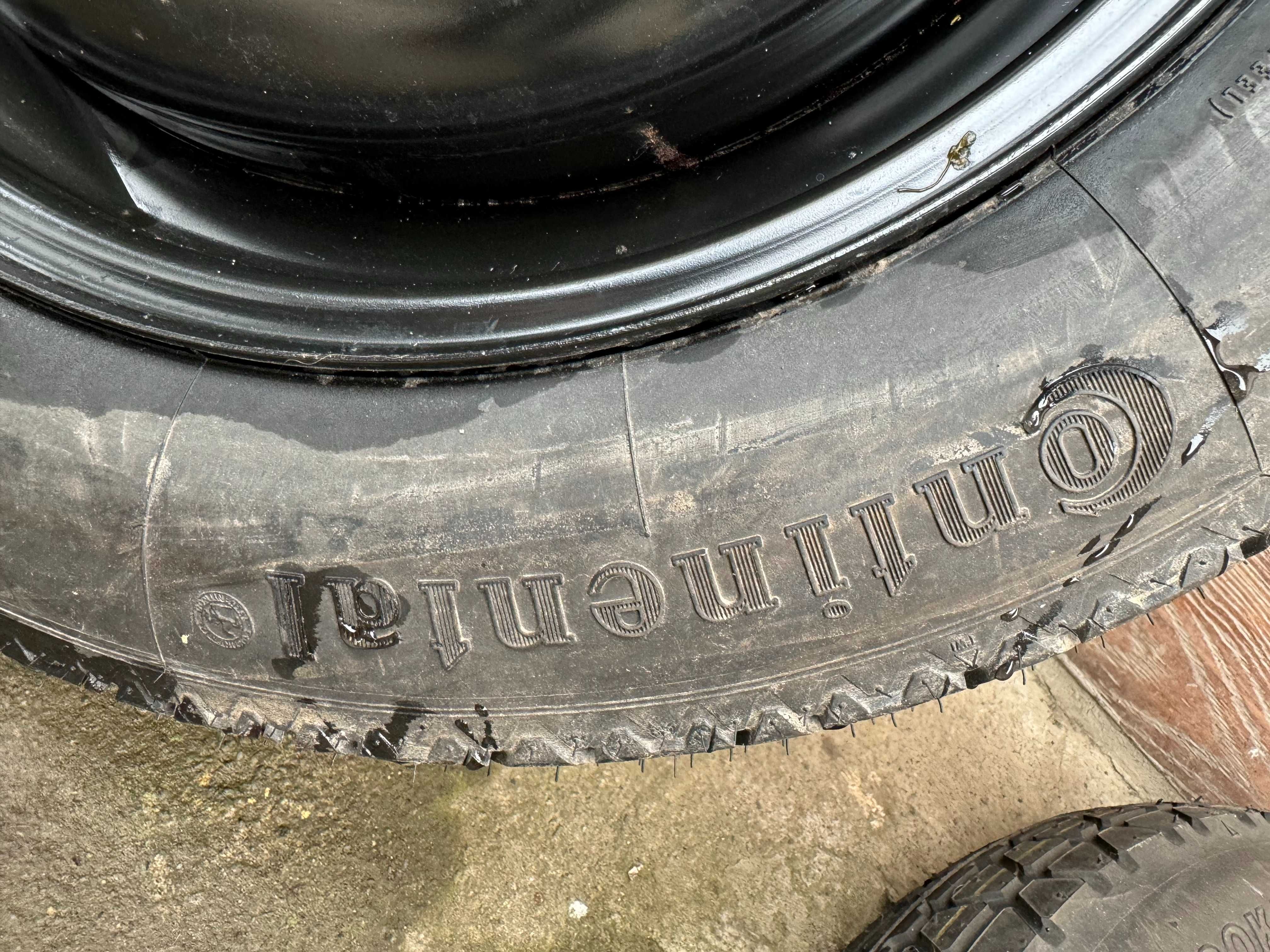 Докатка нова R16 5*100, шина CONTINENTAL 125/90 R16