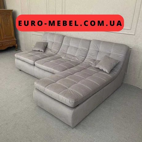 Трьохмісний розкладний диван з нішею