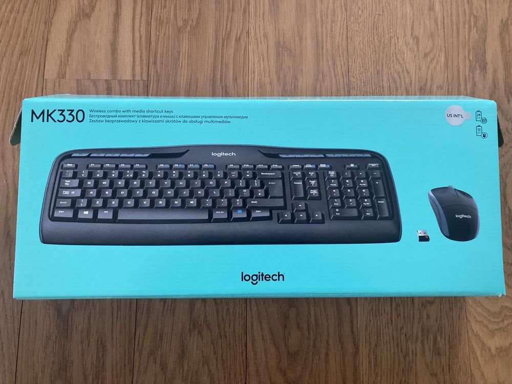 Klawiatura, mysz bezprzewodowa logitech