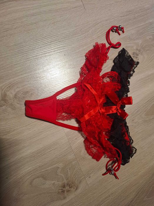 Zestaw 8 sztuk stringów XL