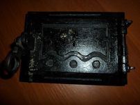 Чугунные дверки для печки 1 шт   зольная