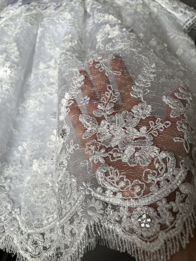 Okazja! NOWA Sukienka do chrztu w stylu Royal